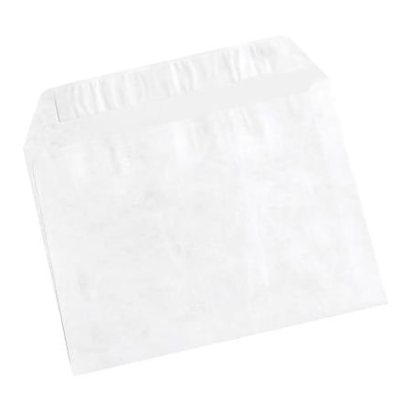 Box Packaging Tyvek Self Seal Flat Envelopes, Side Opening, 9"W x 12"L, White, 100/Pack TYF0912WS